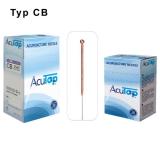 AcuTop Typ CB Akupunkturnadeln mit Silikon, Kupfergriff (MHD: 30.04.2021)