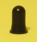 Pipettensauger schwarz aus Naturkautschuk 